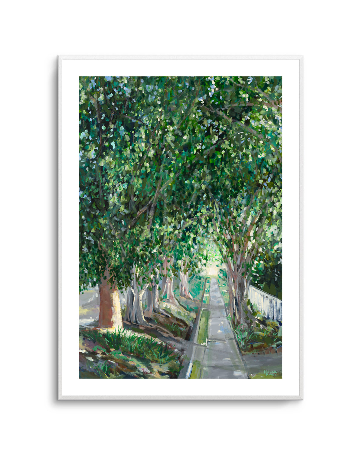 Ashgrove Heritage Trees by Meredith Howse | Art Print