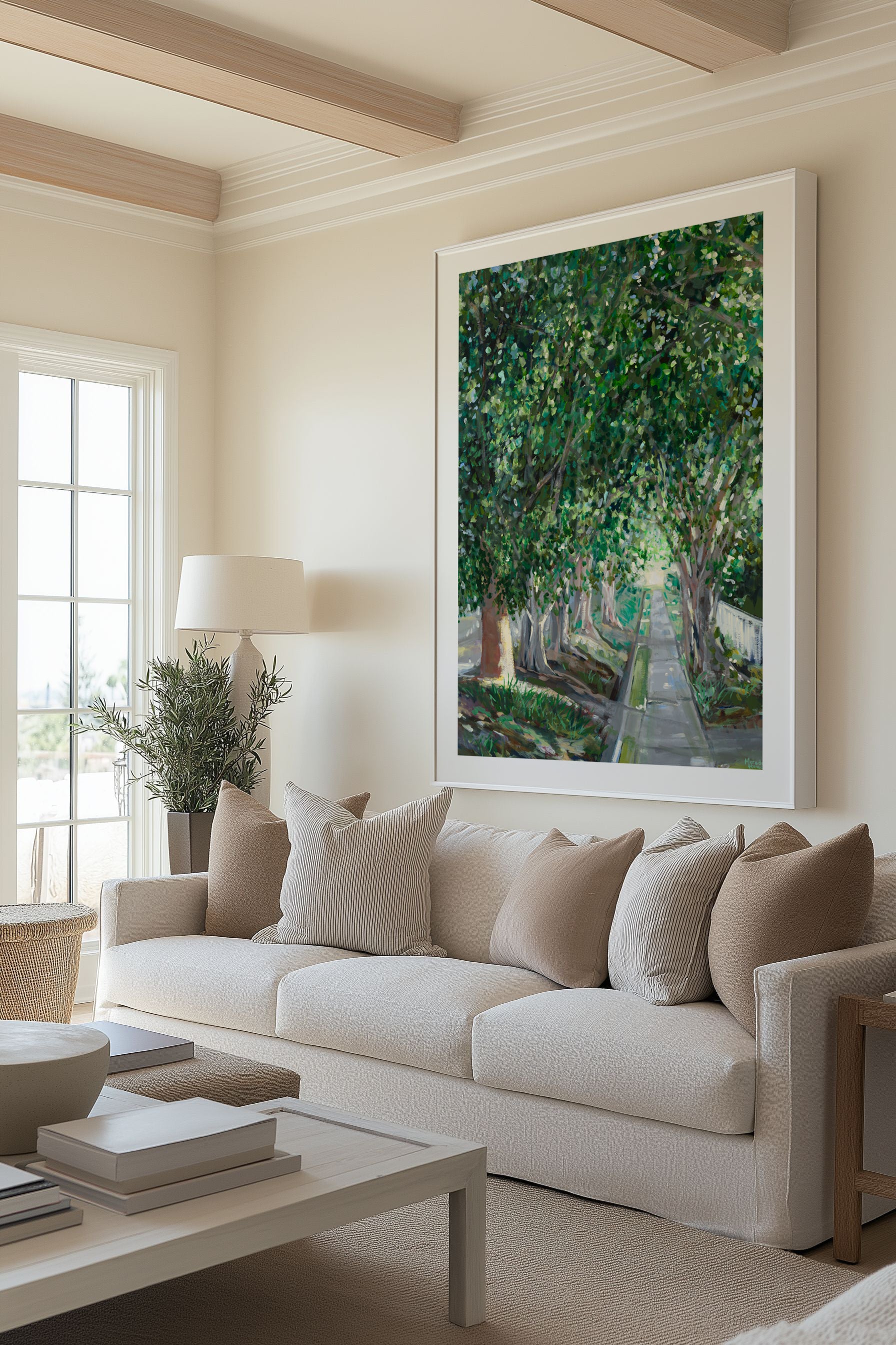 Ashgrove Heritage Trees by Meredith Howse | Art Print