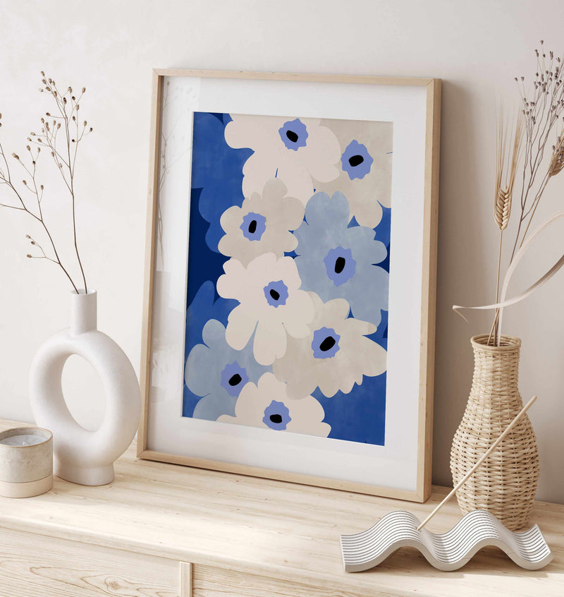 Aspectratio Indigo 39 By Elena Ristova | Art Print from Olive et Oriel where you can shop wallpaper and artworks online