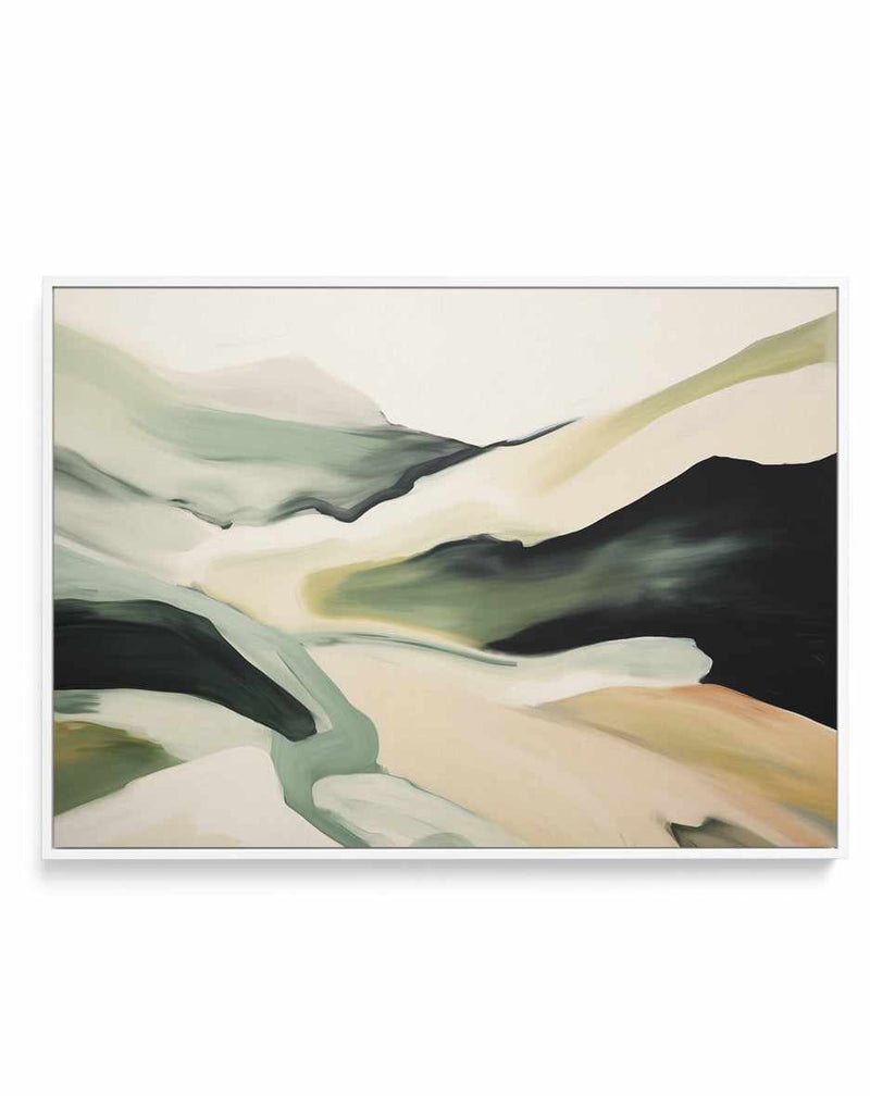 Aspen Range | Framed Canvas Art Print from Olive et Oriel where you can shop wallpaper and artworks online