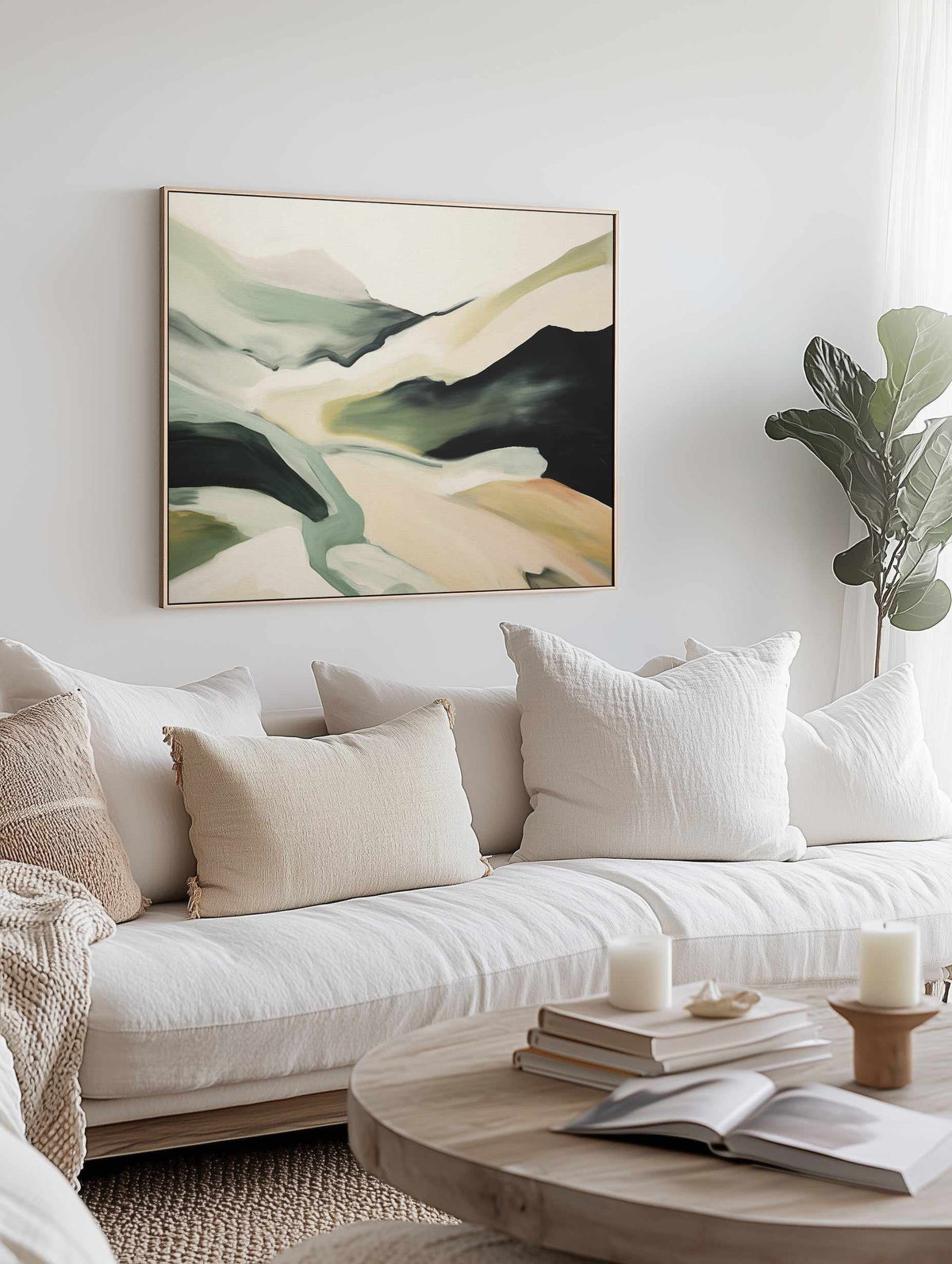 Abstract Canvas Wall Art Prints - Shop Quality Canvas Artworks – Olive ...