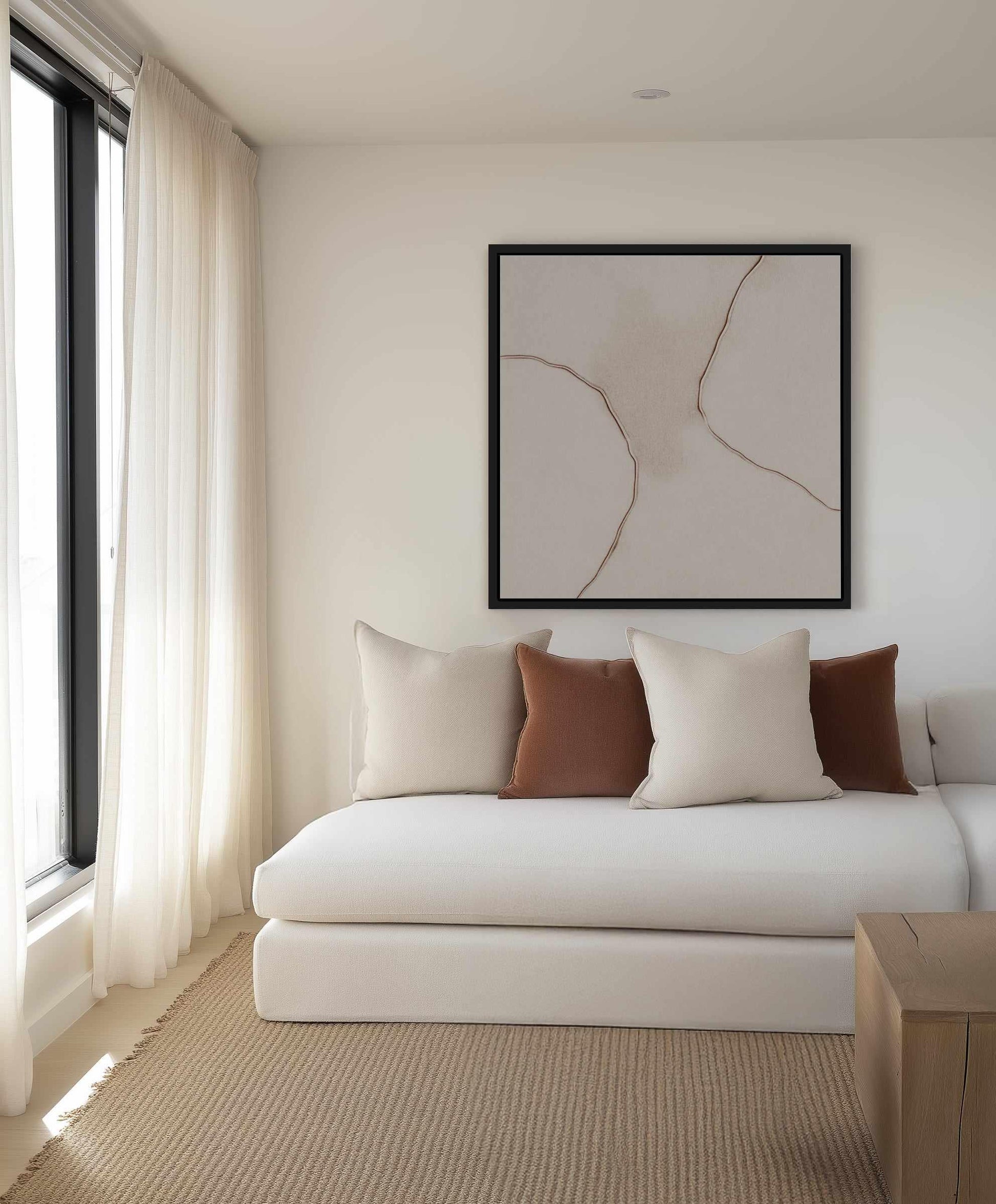 AssemblAce I by Alma | Framed Canvas Art Print from Olive et Oriel where you can shop wallpaper and artworks online