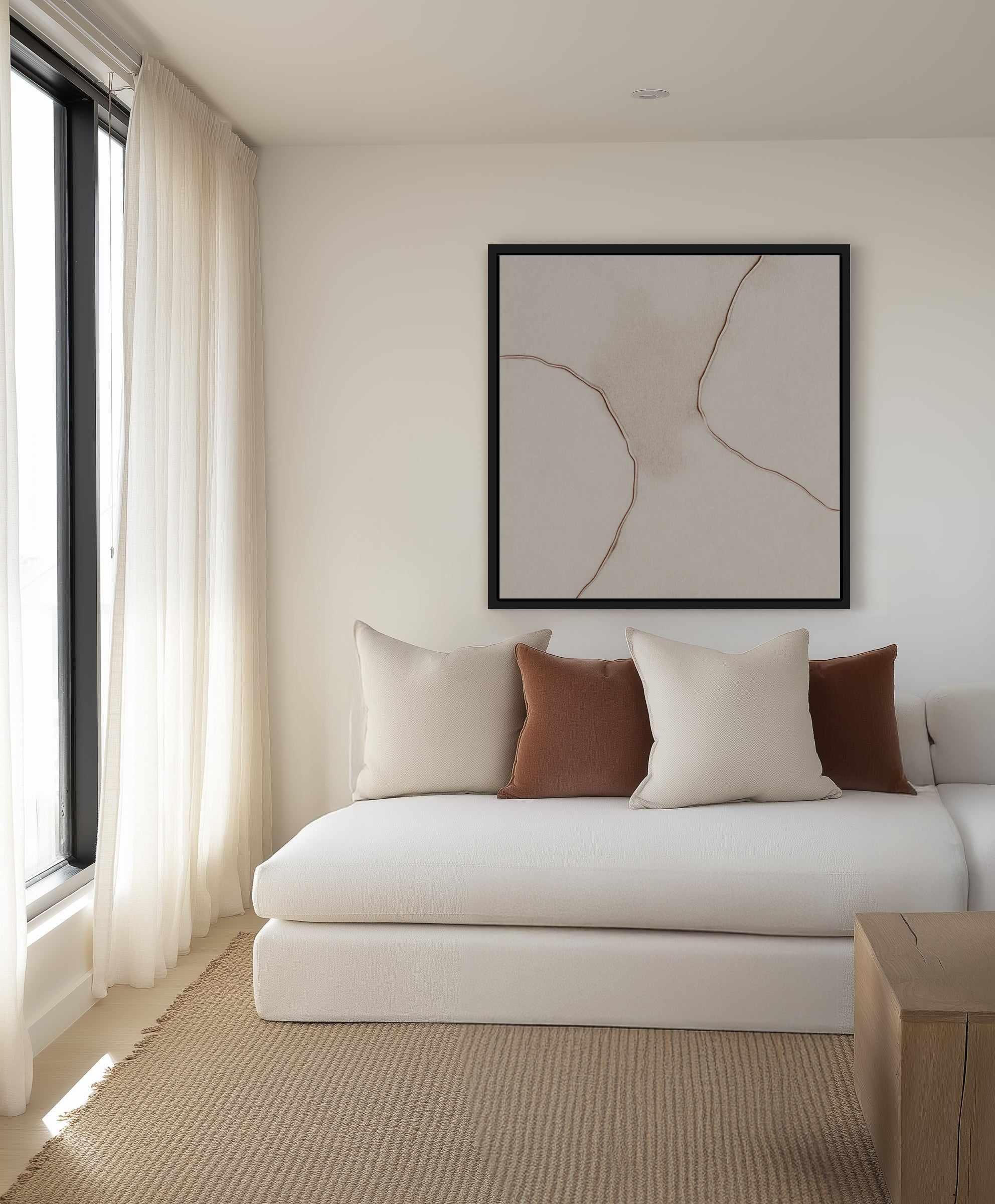 AssemblAce I by Alma | Framed Canvas Art Print from Olive et Oriel where you can shop wallpaper and artworks online