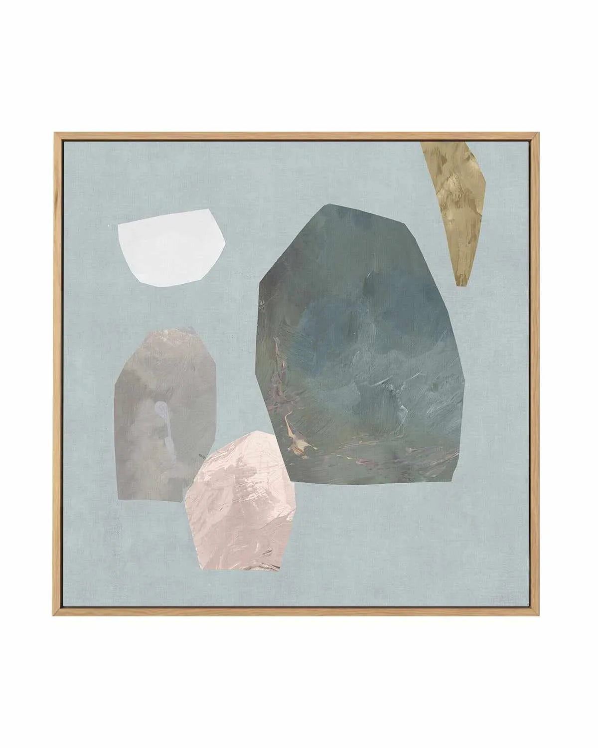 Assembly I | Framed Canvas Print from Olive et Oriel where you can shop wallpaper and artworks online