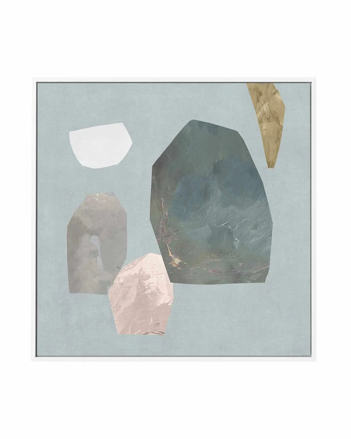 Assembly I | Framed Canvas Print from Olive et Oriel where you can shop wallpaper and artworks online