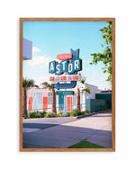 Astor Motel I by Cameron Dawes Art Print