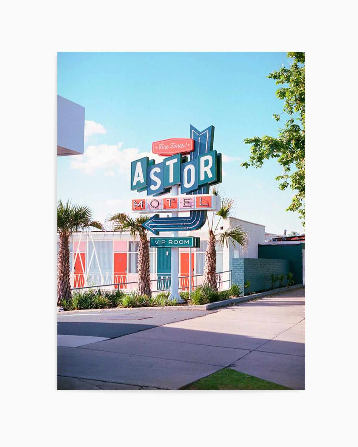 Astor Motel I by Cameron Dawes Art Print