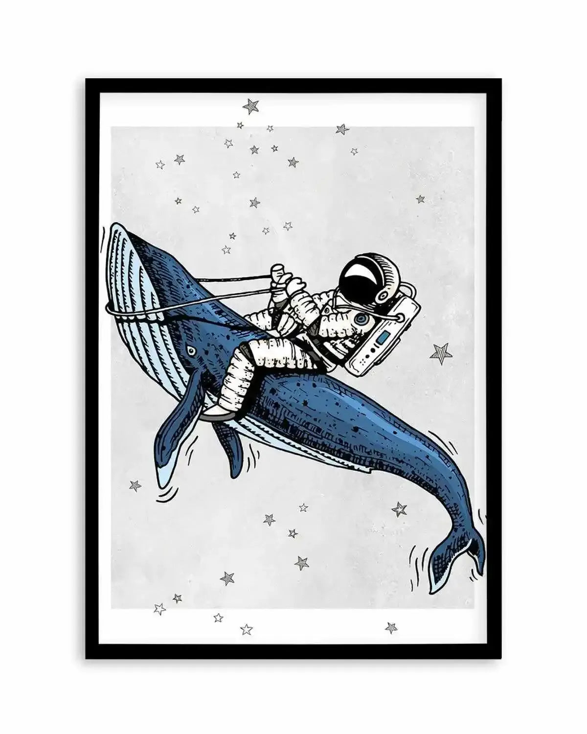 Astro Party I Art Print from Olive et Oriel where you can shop wallpaper and artworks online