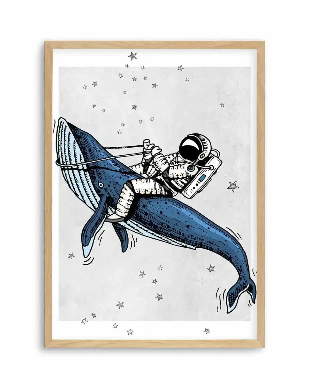 Astro Party I Art Print from Olive et Oriel where you can shop wallpaper and artworks online