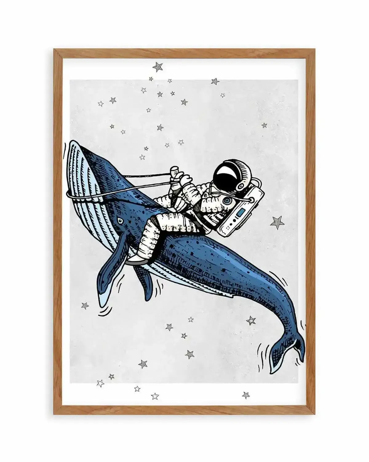 Astro Party I Art Print from Olive et Oriel where you can shop wallpaper and artworks online