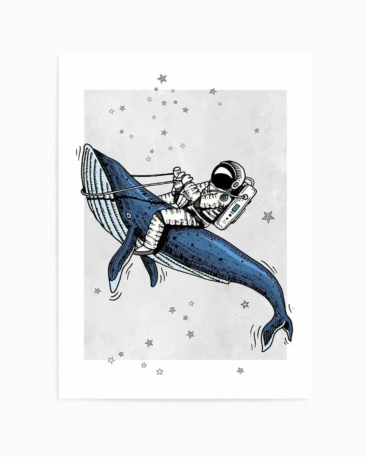 Astro Party I Art Print from Olive et Oriel where you can shop wallpaper and artworks online