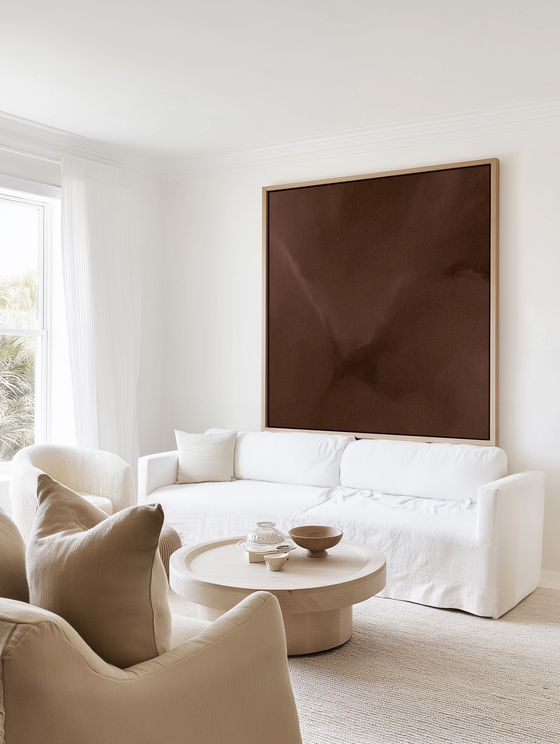 At Dusk by Shatha Al Dafai | Framed Canvas Art Print
