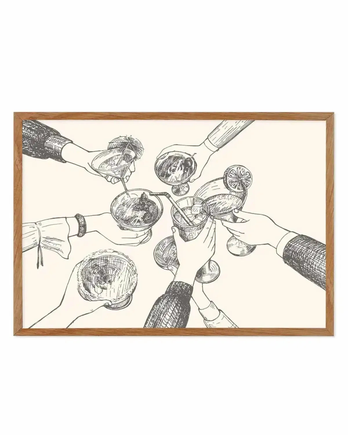 At The Bar Art Print from Olive et Oriel where you can shop wallpaper and artworks online