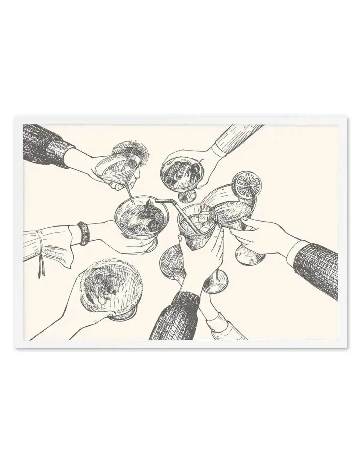 At The Bar Art Print from Olive et Oriel where you can shop wallpaper and artworks online