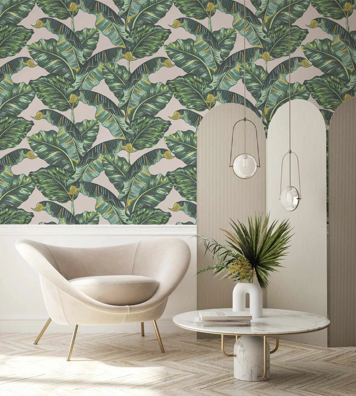 At the Beverly Hills Wallpaper - Olive et Oriel