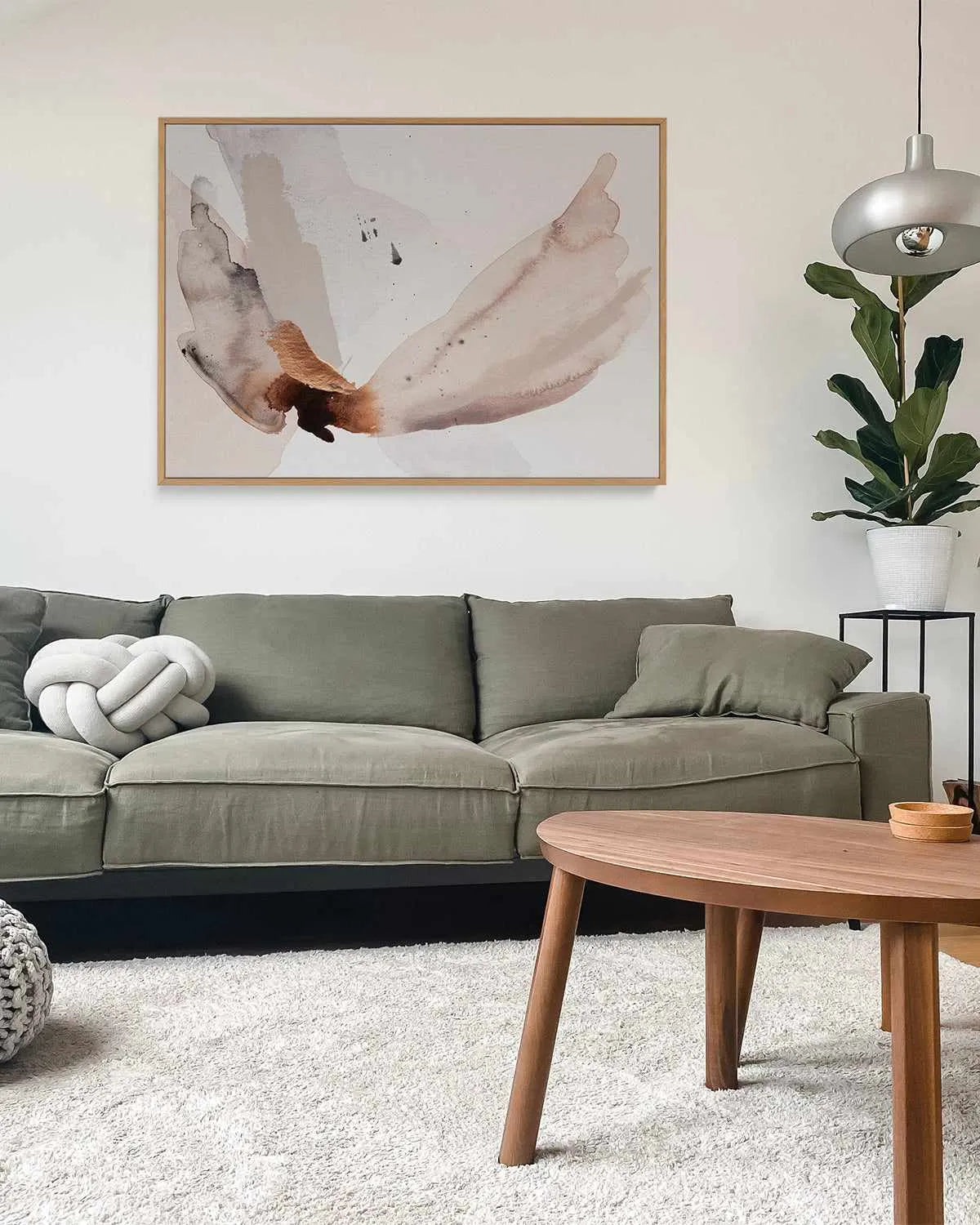 At the Core by Katharina Daneke | Framed Canvas Art Print from Olive et Oriel where you can shop wallpaper and artworks online