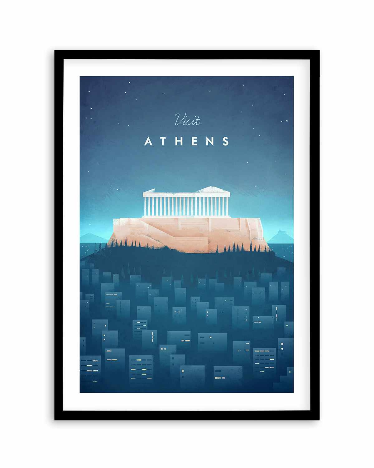 Athens by Henry Rivers Art Print