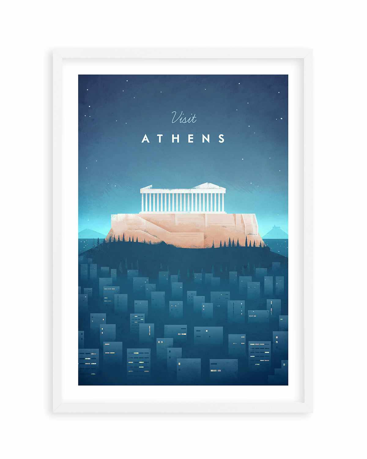 Athens by Henry Rivers Art Print