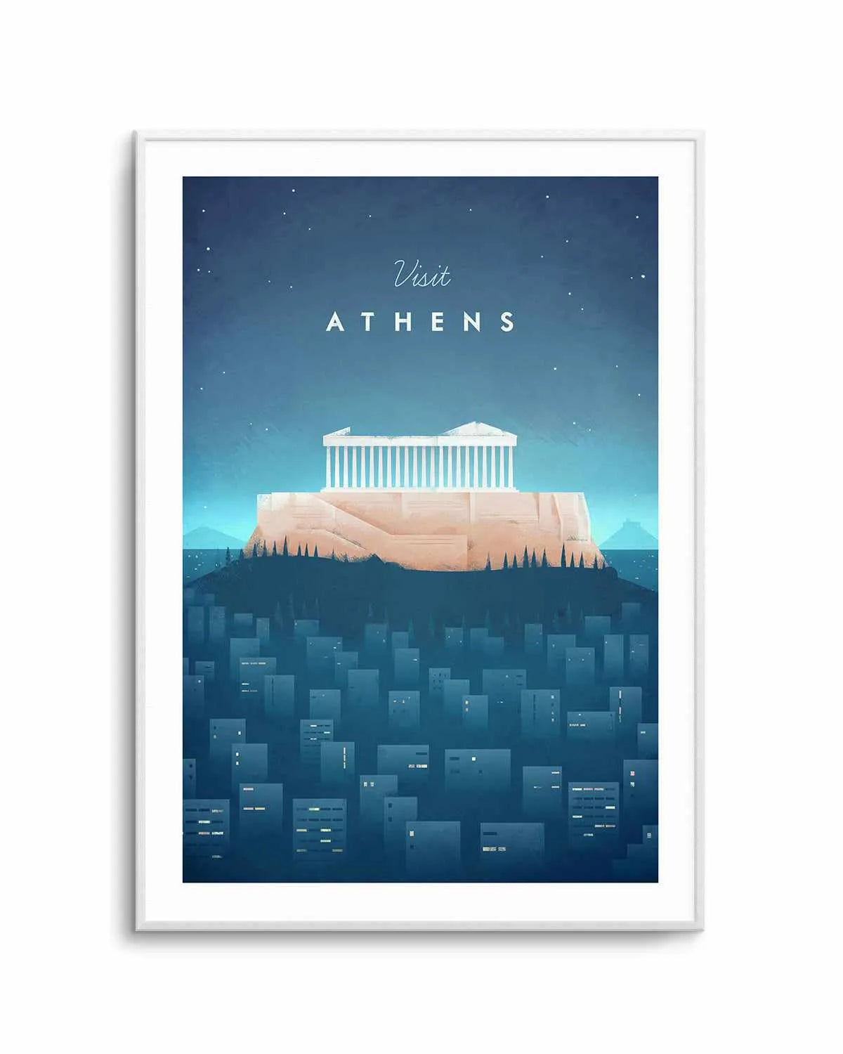 Athens by Henry Rivers Art Print from Olive et Oriel where you can shop wallpaper and artworks online