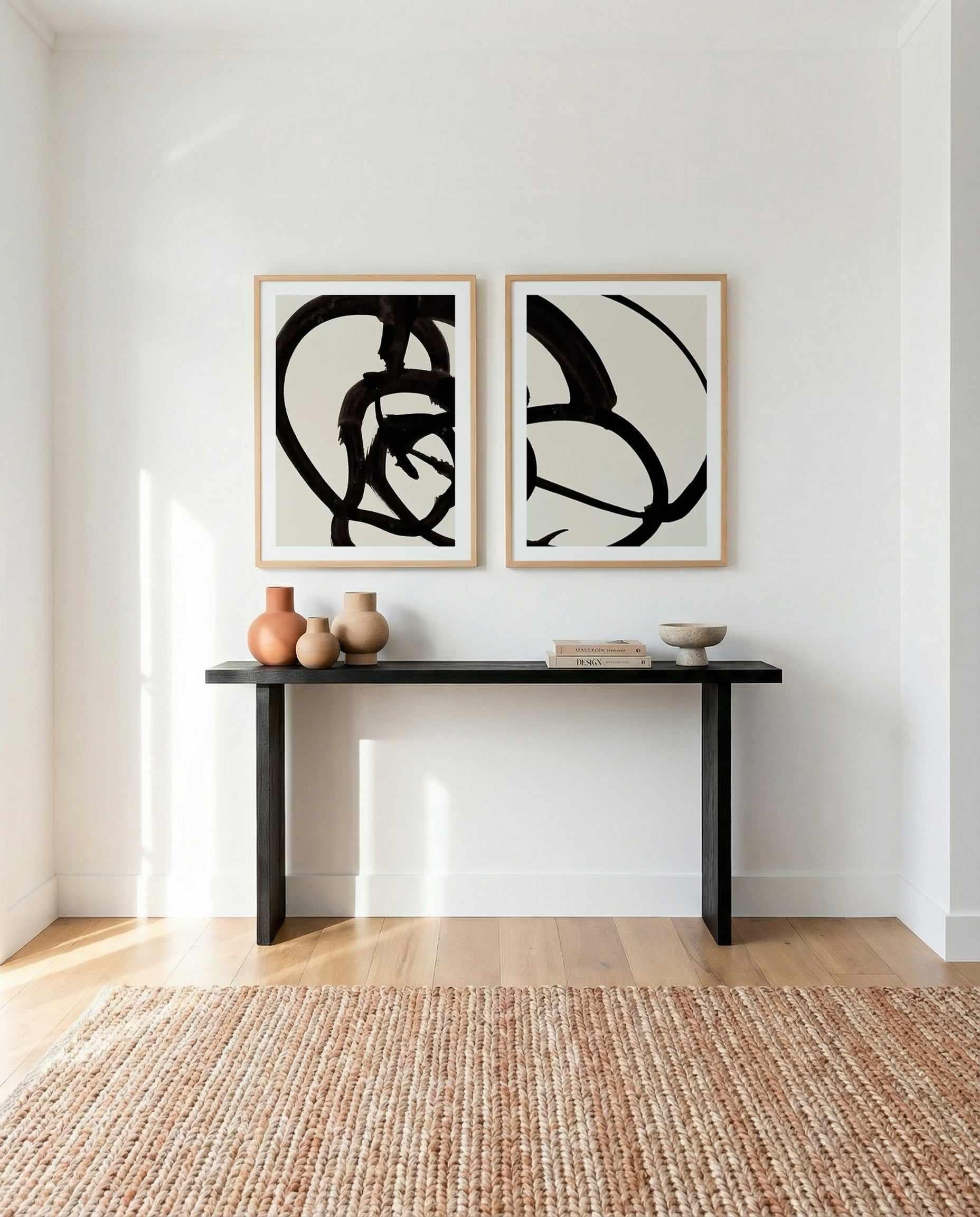 Atienne I & II Art Print Set of 2 | Matching Wall Art from Olive et Oriel where you can shop wallpaper and artworks online