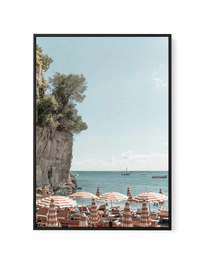 Arienzo To Positano I, Amalfi | Framed Canvas Art Print