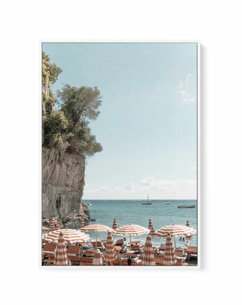 Arienzo To Positano I, Amalfi | Framed Canvas Art Print