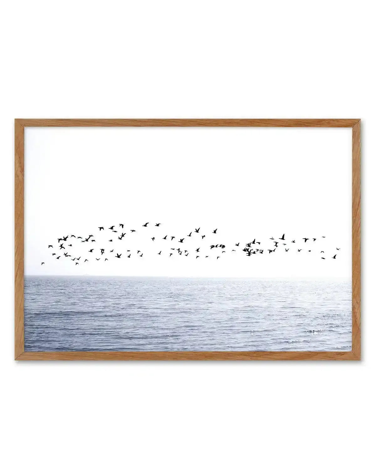 Atlantic | LS Art Print-PRINT-Olive et Oriel-Olive et Oriel-50x70 cm | 19.6" x 27.5"-Walnut-With White Border-Buy-Australian-Art-Prints-Online-with-Olive-et-Oriel-Your-Artwork-Specialists-Austrailia-Decorate-With-Coastal-Photo-Wall-Art-Prints-From-Our-Beach-House-Artwork-Collection-Fine-Poster-and-Framed-Artwork