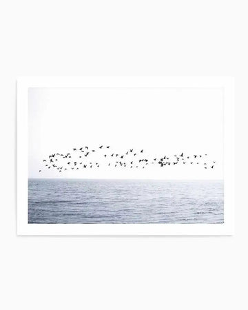 Atlantic  LS Art Print art print, framed