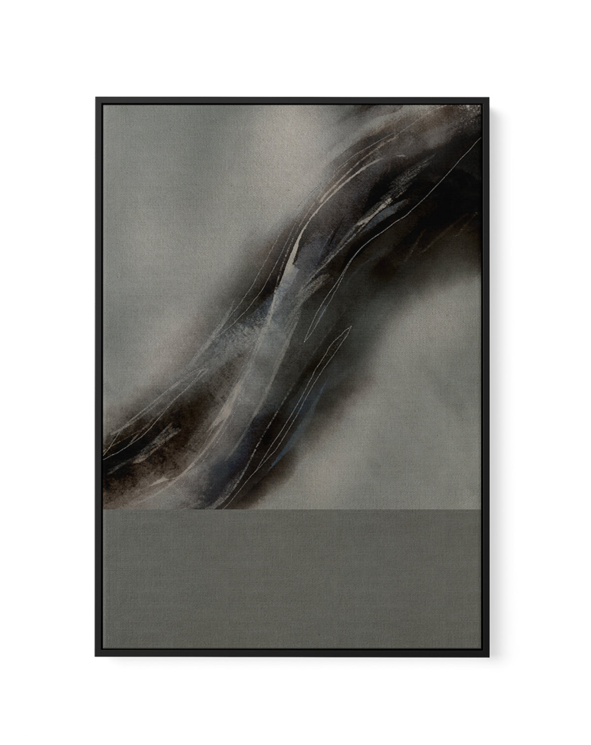 Atlas River by Shatha Al Dafai | Framed Canvas Art Print