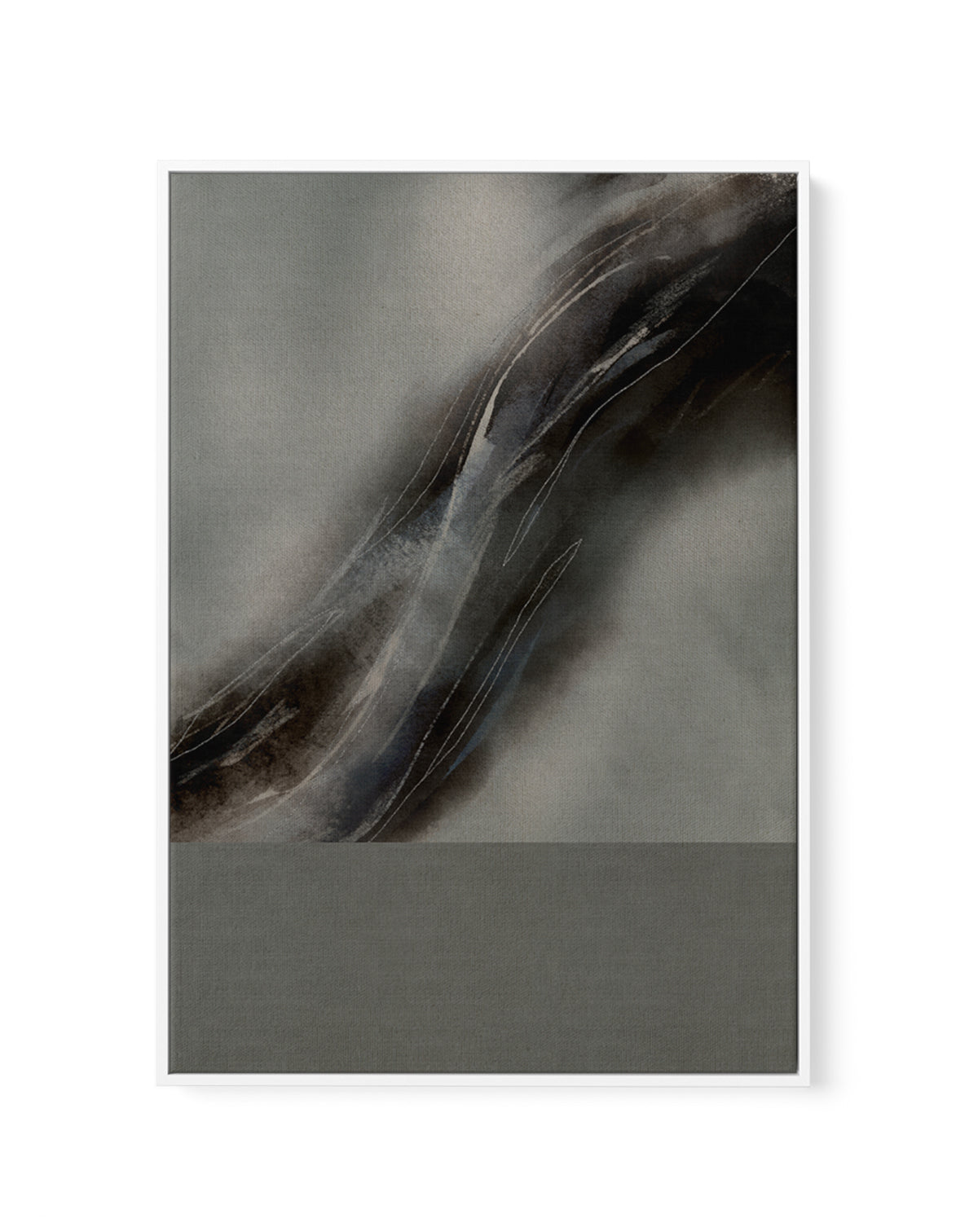 Atlas River by Shatha Al Dafai | Framed Canvas Art Print