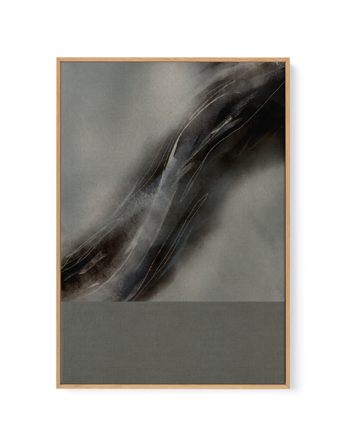 Atlas River by Shatha Al Dafai | Framed Canvas Art Print