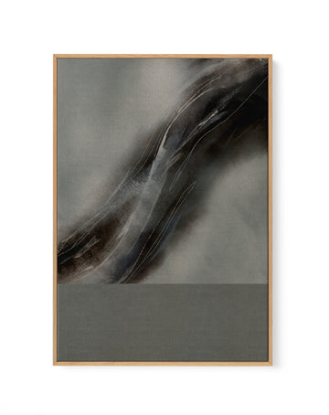 Atlas River by Shatha Al Dafai | Framed Canvas Art Print