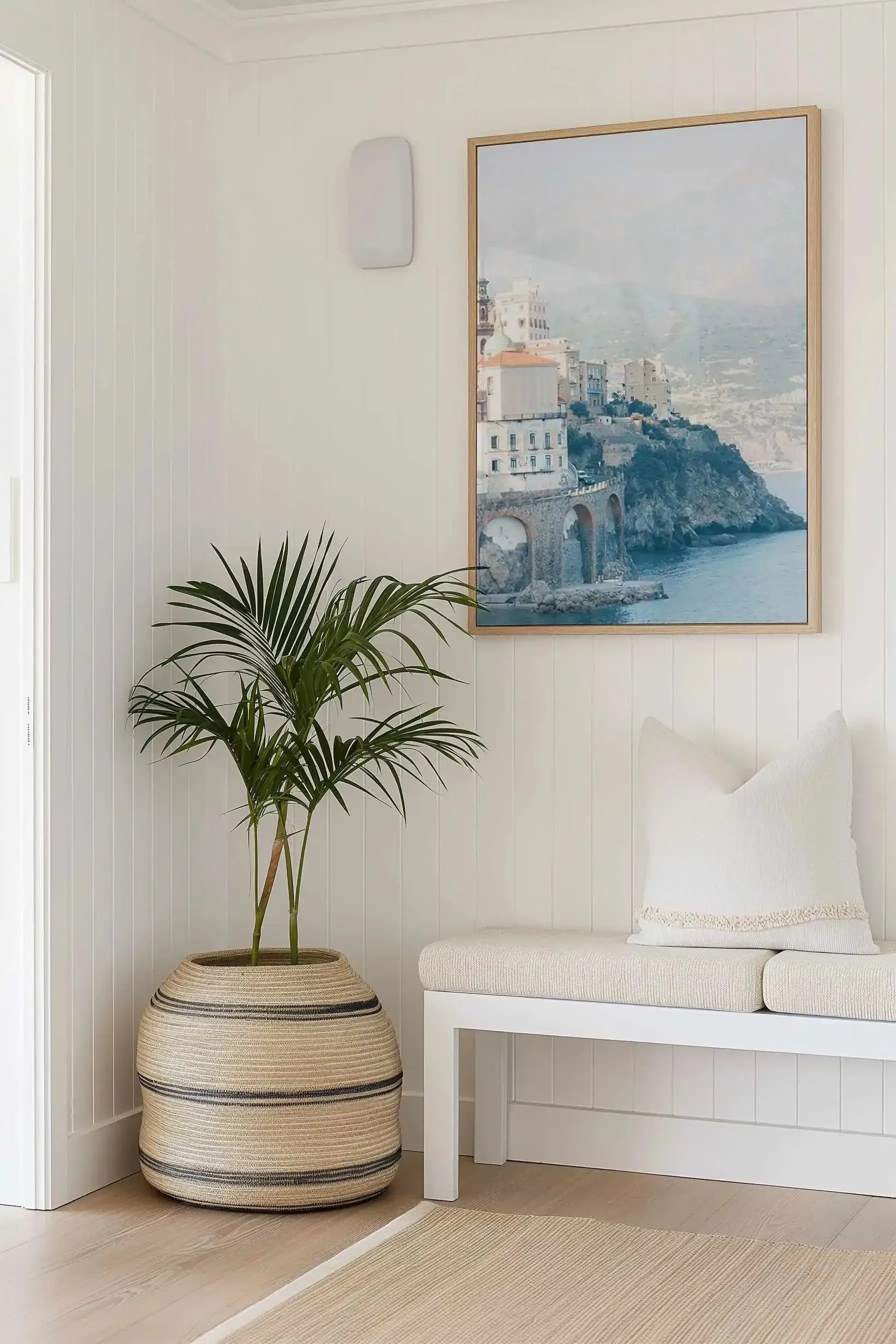 Atrani View | Amalfi | Framed Canvas Art Print from Olive et Oriel where you can shop wallpaper and artworks online
