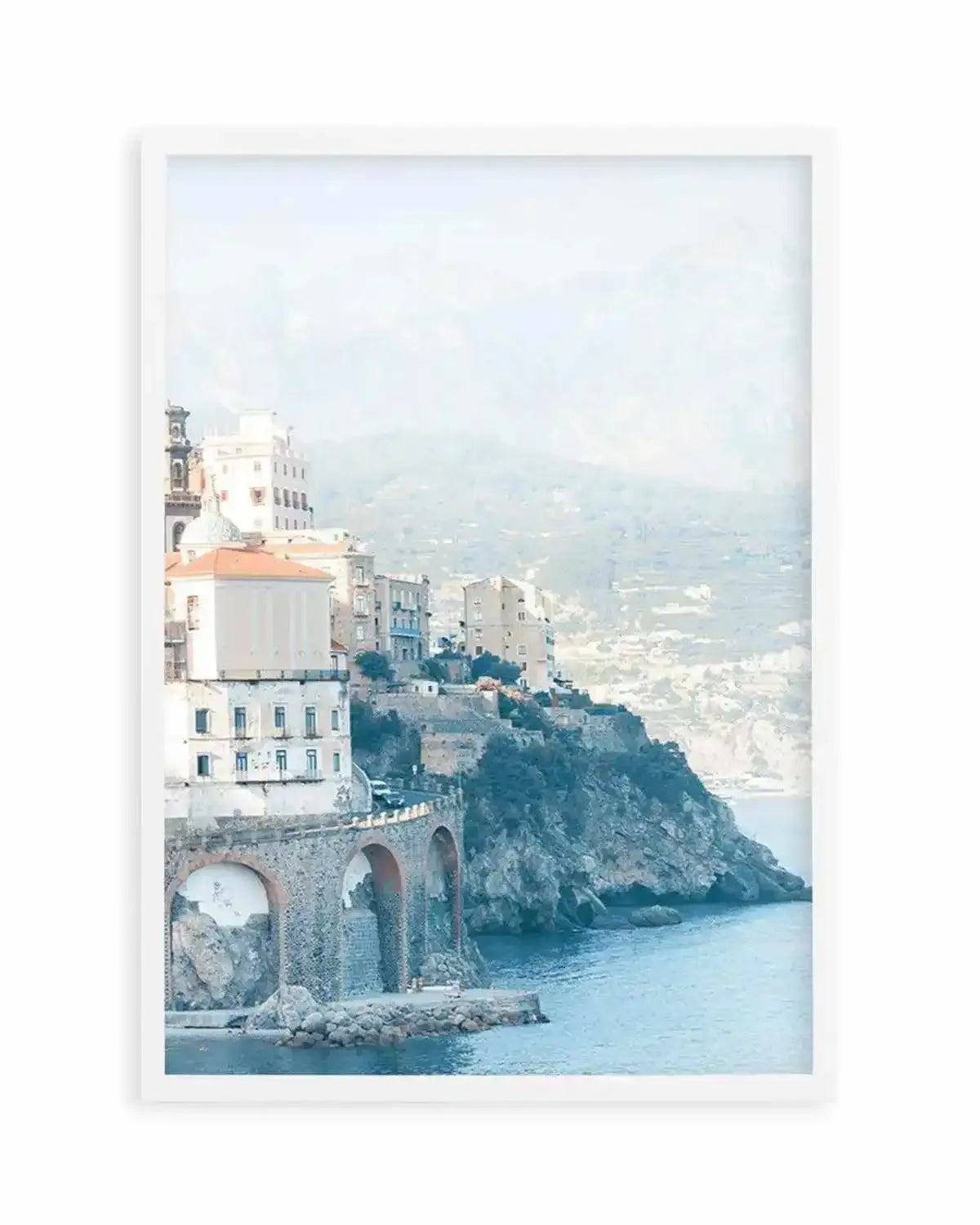 Atrani View | Amalfi Art Print from Olive et Oriel where you can shop wallpaper and artworks online