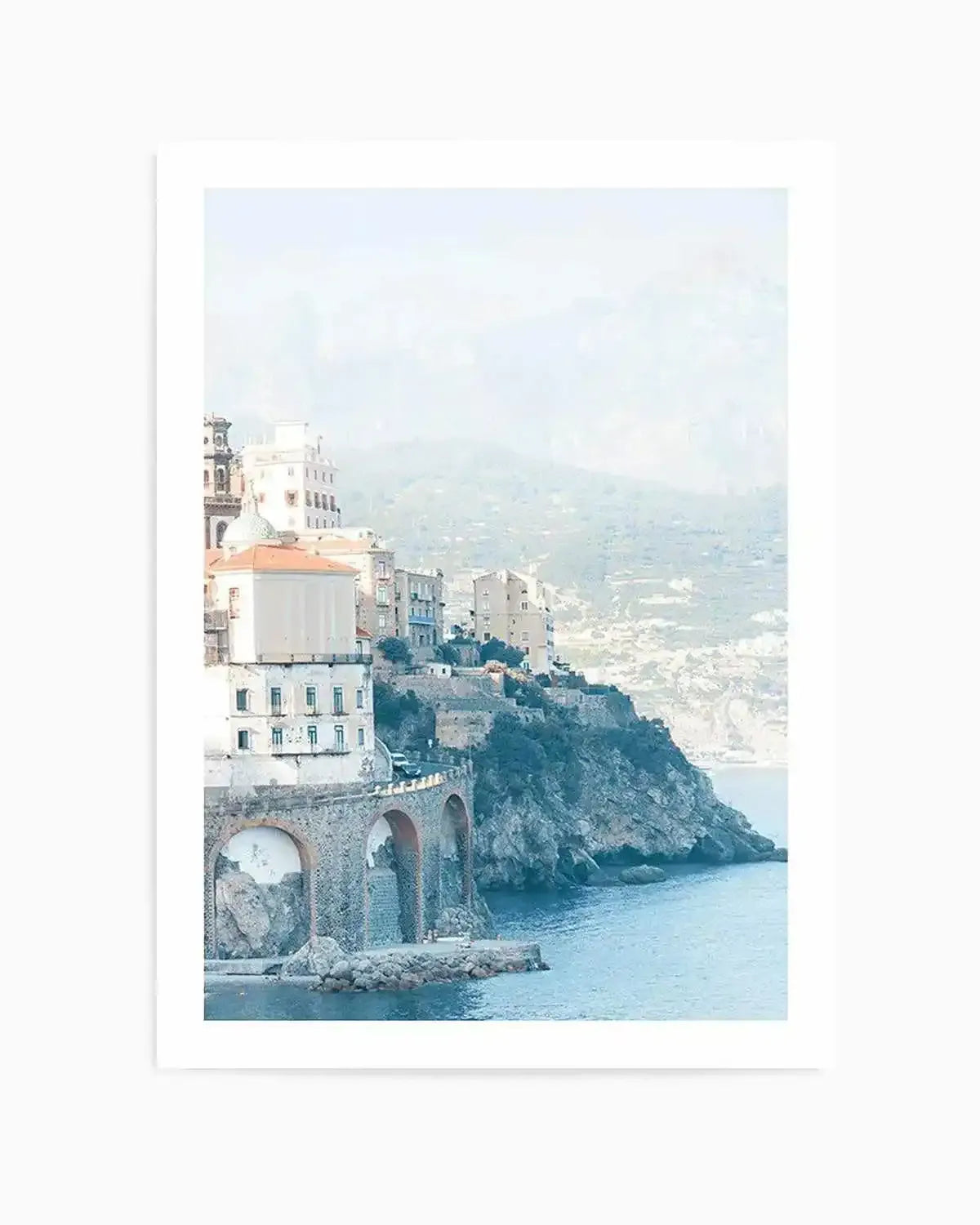 Atrani View | Amalfi Art Print from Olive et Oriel where you can shop wallpaper and artworks online