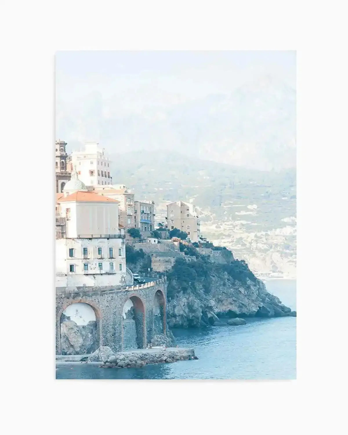 Atrani View | Amalfi Art Print from Olive et Oriel where you can shop wallpaper and artworks online