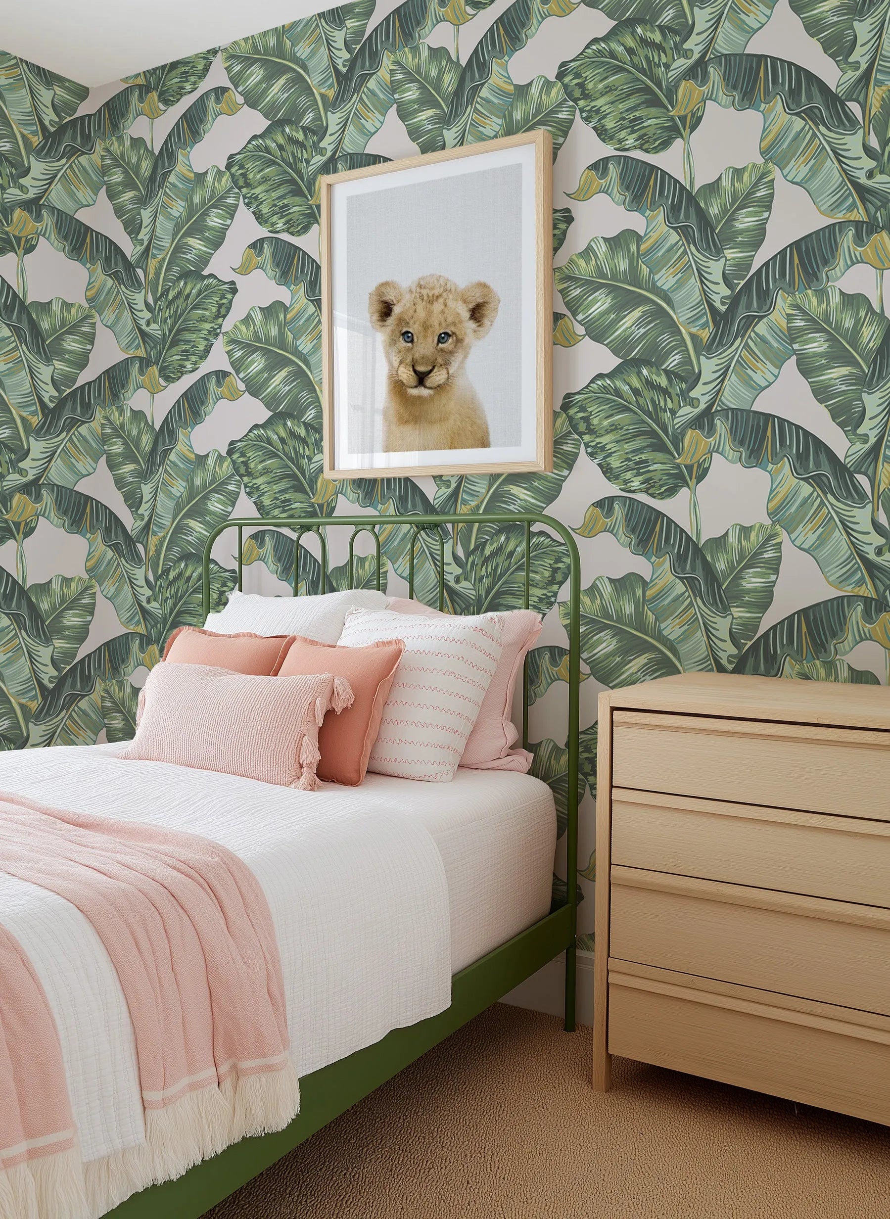 At the Beverly Hills Wallpaper from Olive et Oriel where you can shop wallpaper and artworks online