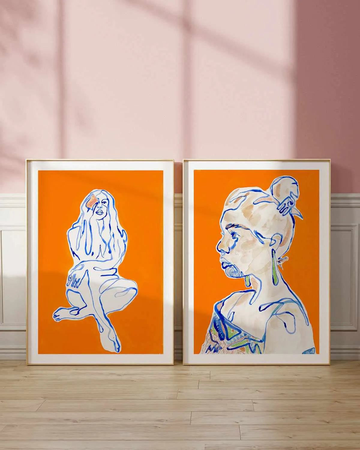 Aubrey by Maku Fenaroli | Art Print from Olive et Oriel where you can shop wallpaper and artworks online