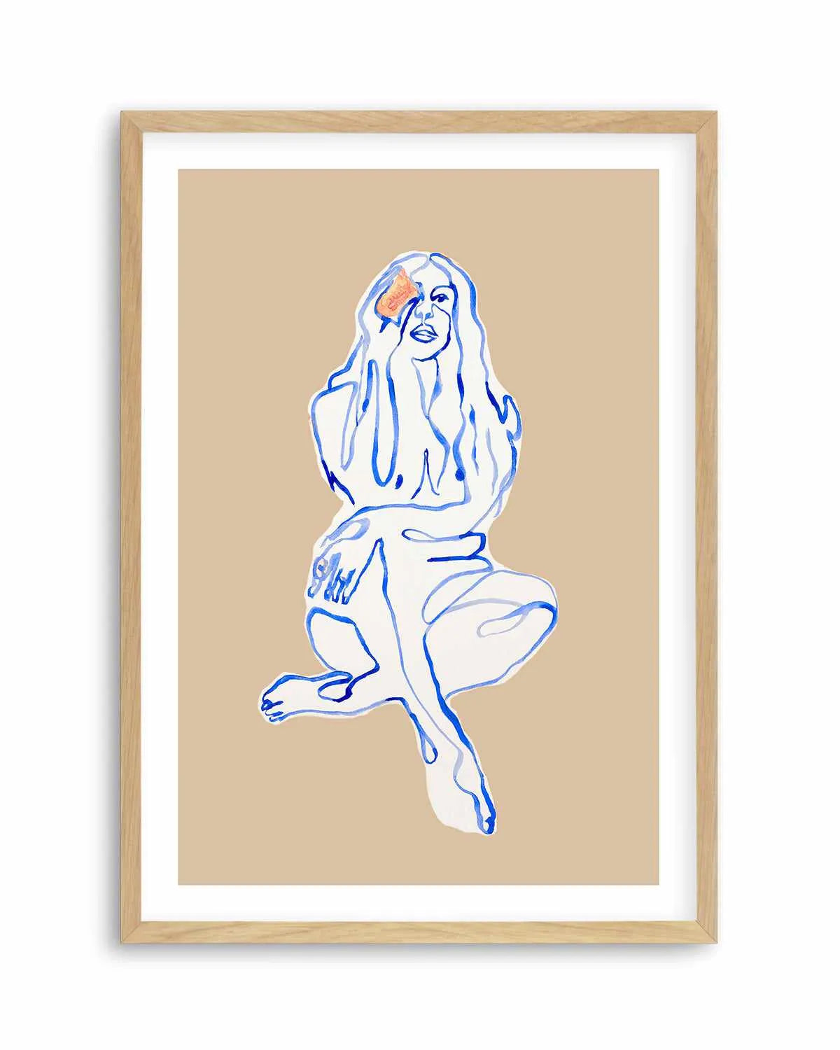 Aubrey II by Maku Fenaroli | Art Print from Olive et Oriel where you can shop wallpaper and artworks online