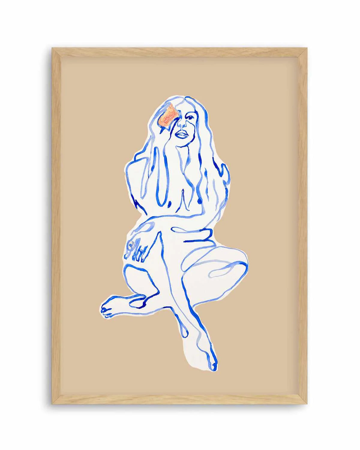 Aubrey II by Maku Fenaroli | Art Print from Olive et Oriel where you can shop wallpaper and artworks online