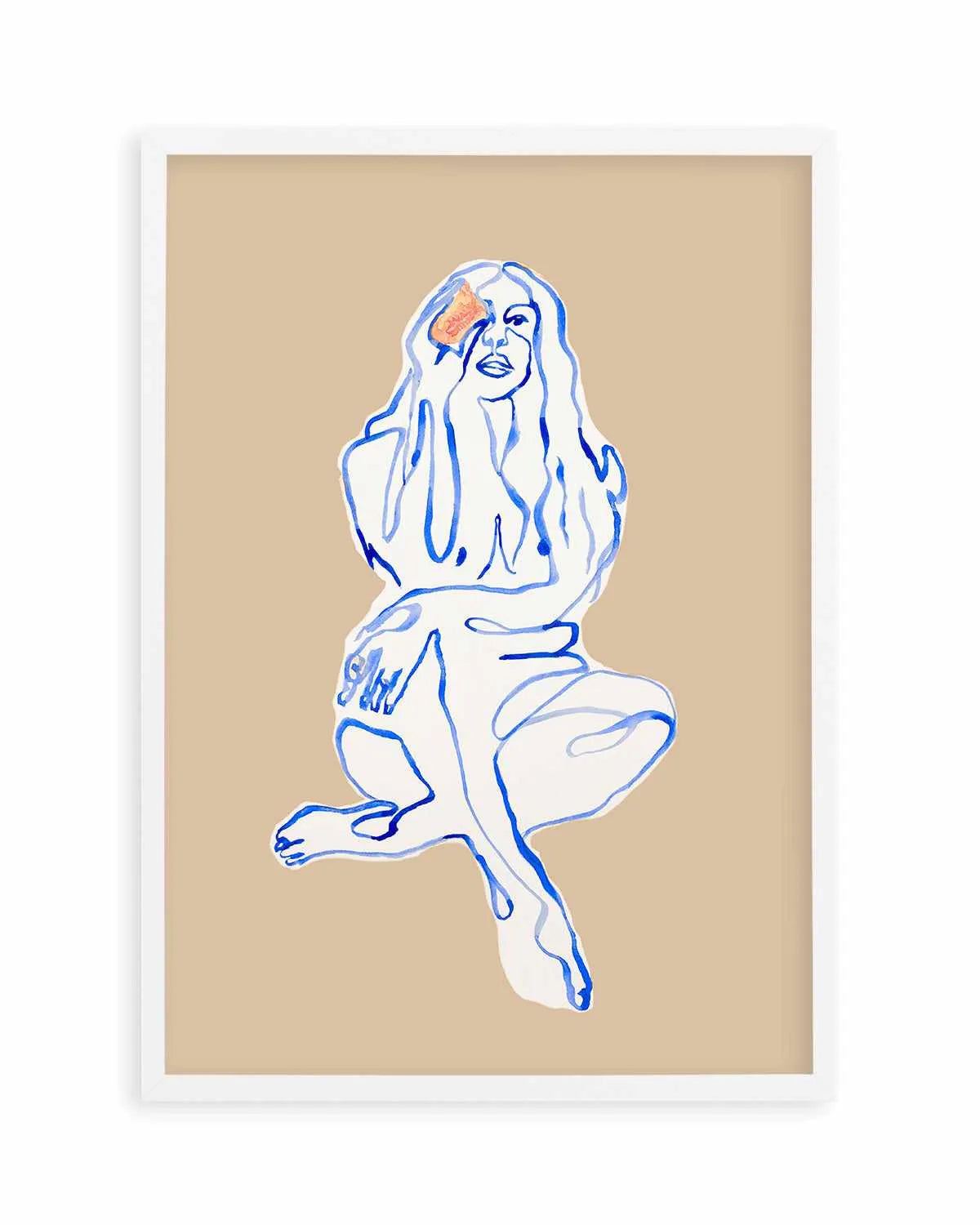 Aubrey II by Maku Fenaroli | Art Print from Olive et Oriel where you can shop wallpaper and artworks online