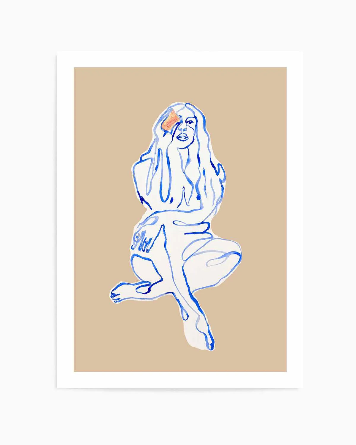 Aubrey II by Maku Fenaroli | Art Print from Olive et Oriel where you can shop wallpaper and artworks online