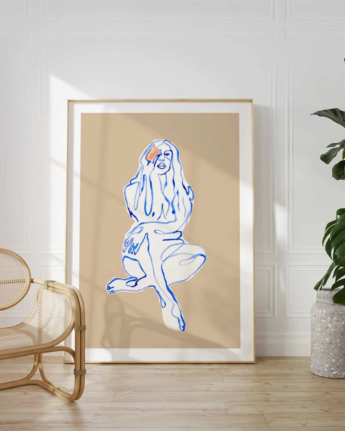 Aubrey II by Maku Fenaroli | Art Print from Olive et Oriel where you can shop wallpaper and artworks online