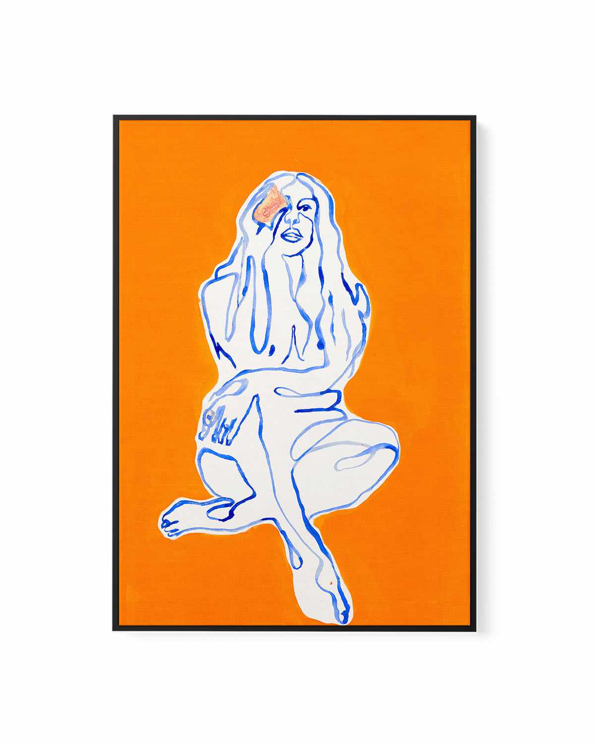 Aubrey by Maku Fenaroli | Framed Canvas Art Print