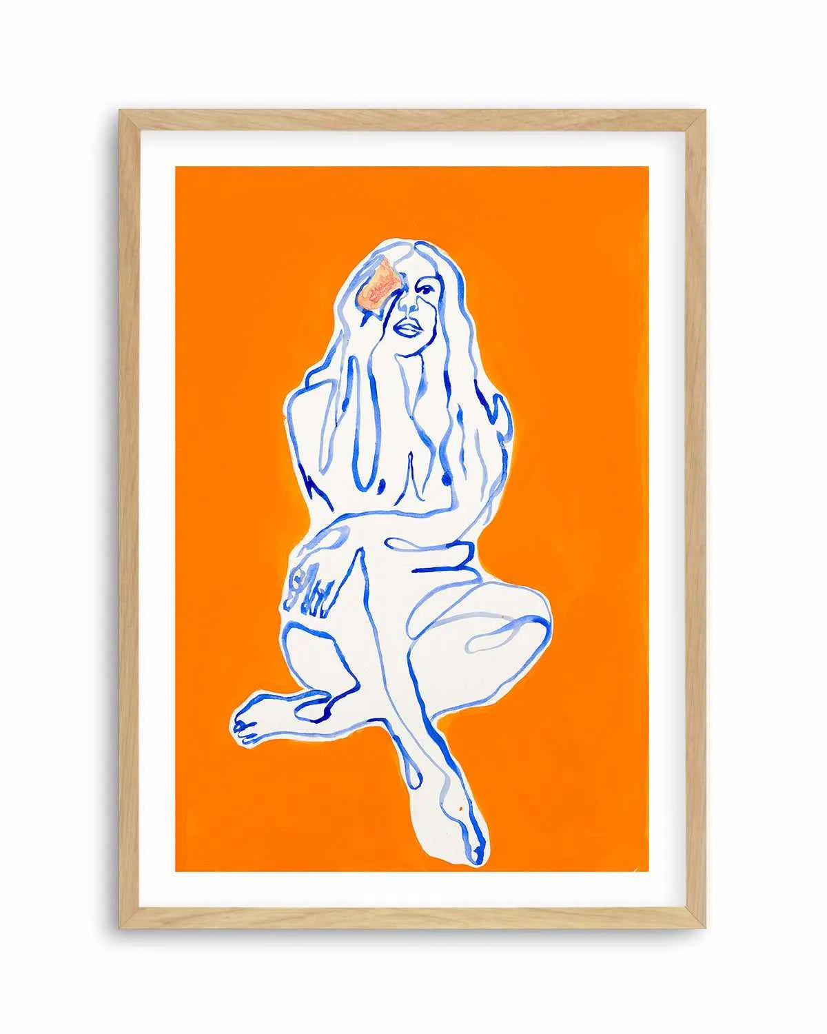 Aubrey by Maku Fenaroli | Art Print from Olive et Oriel where you can shop wallpaper and artworks online