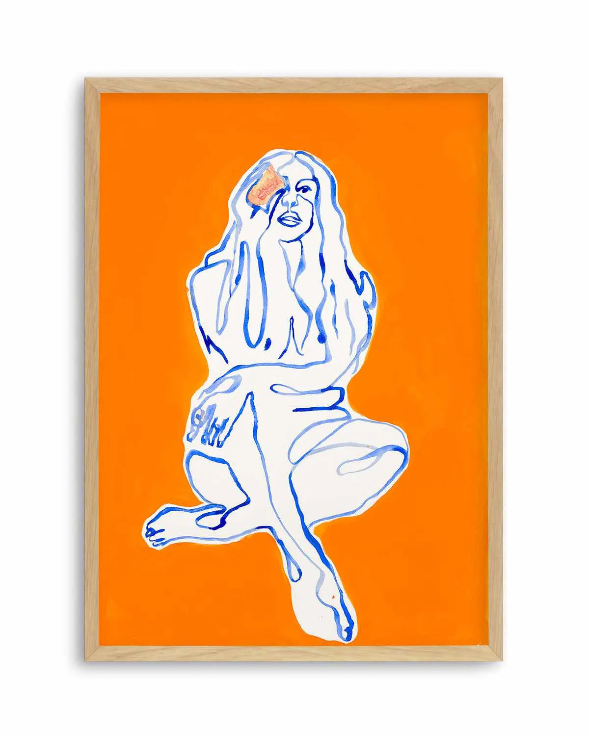 Aubrey by Maku Fenaroli | Art Print from Olive et Oriel where you can shop wallpaper and artworks online