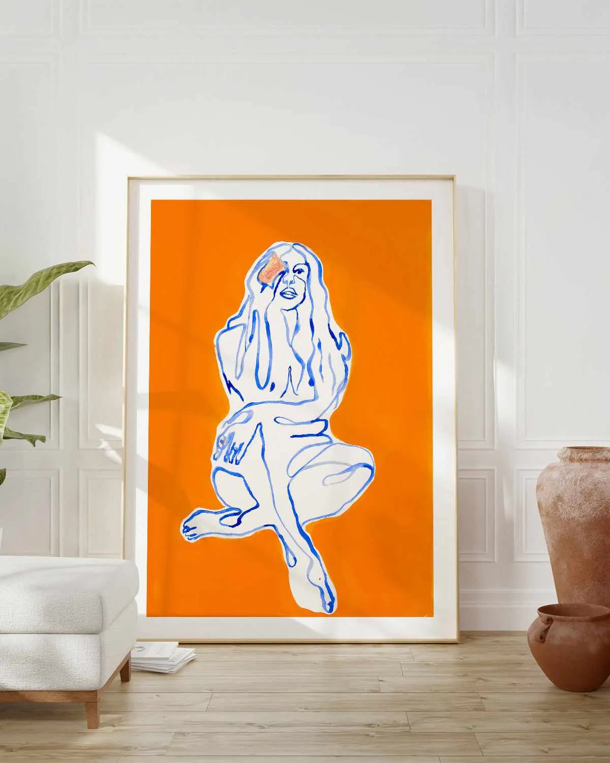 Aubrey by Maku Fenaroli | Art Print from Olive et Oriel where you can shop wallpaper and artworks online