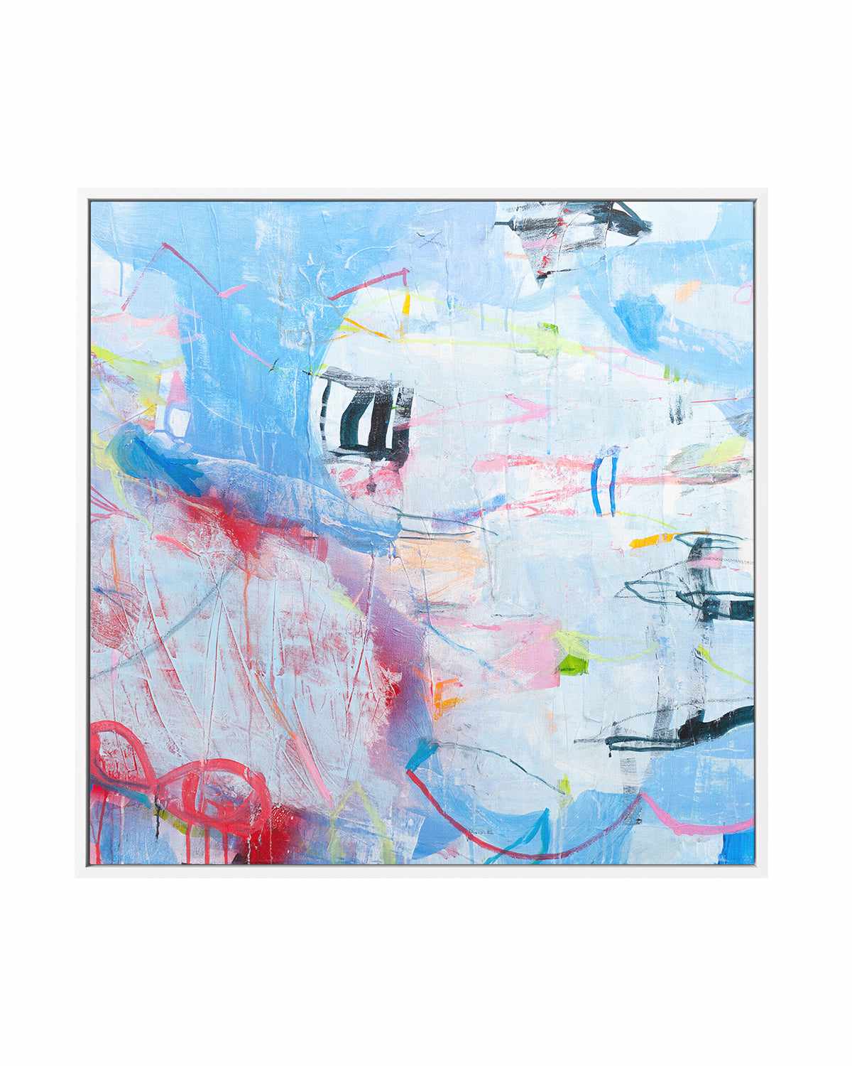 Aura by Antonia Tzenova | Framed Canvas Art Print