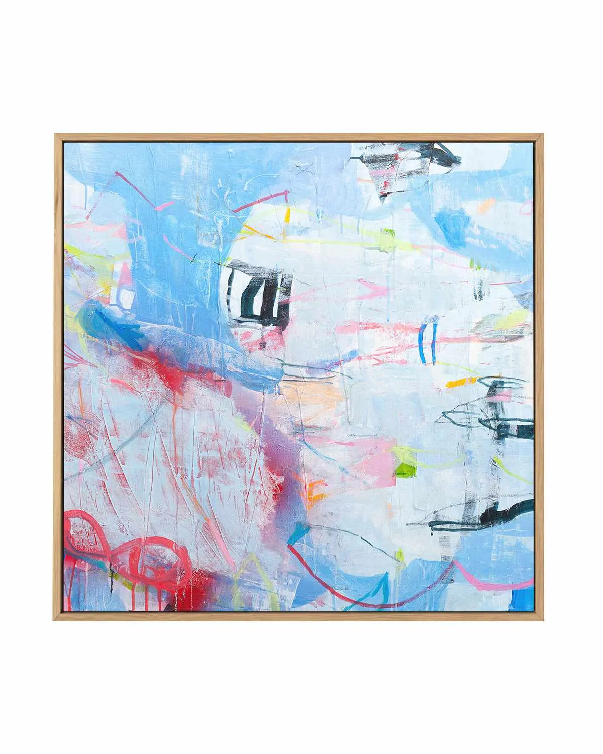 Aura by Antonia Tzenova | Framed Canvas Art Print from Olive et Oriel where you can shop wallpaper and artworks online
