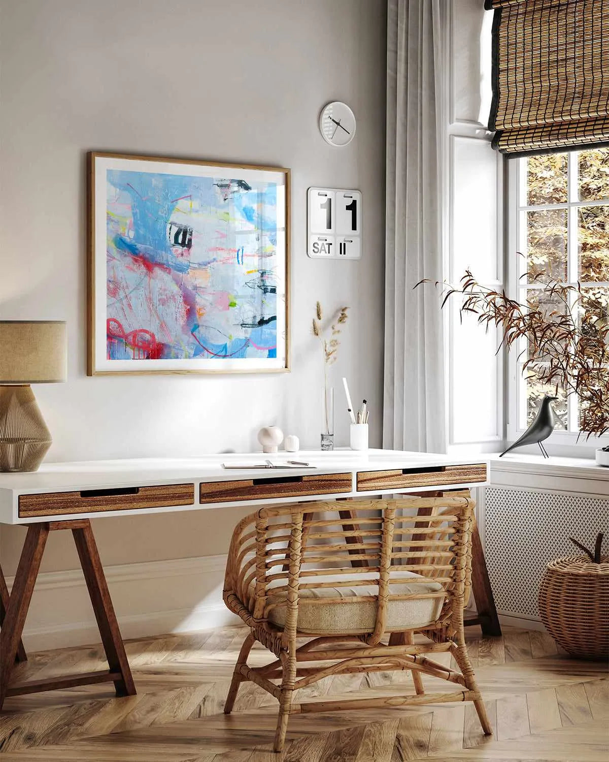 Aura by Antonia Tzenova Art Print from Olive et Oriel where you can shop wallpaper and artworks online